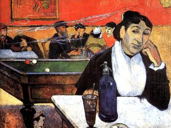 Paul Gauguin : Night Cafe At Arles